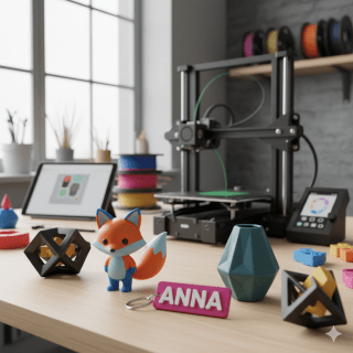 Egyedi 3D nyomtatás – A Te ötleted, az én alkotásom